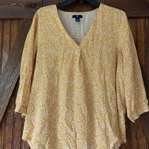 Yellow Floral Shirt